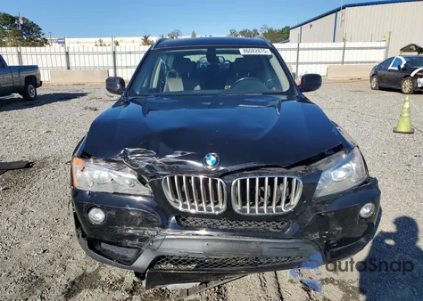 2012 BMW X3 xDrive28I from USA, damaged, VIN 5UXWX5C5XCL718358